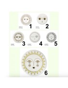 Décoration de mur, de table, ou dessous de verre en porcelaine, Trévoly By RÄDER DESIGN