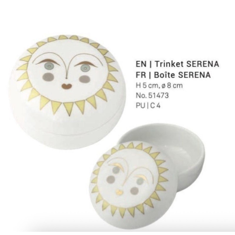 Petite Boîte Serena en Porcelaine Blanche Trévoly By RÄDER DESIGN