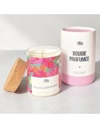 Bougie Vegan à Message Senteur Monoï Clémentine Pot en Verre YAYA FACTORY