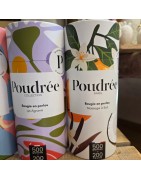 Coffret Bougie en perles de cire POUDRÉE PARIS