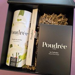 Coffret Bougie en perles de cire POUDRÉE PARIS