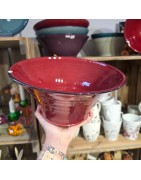 Saladier Forme Evasée en Poterie de l'Atelier Bernex