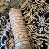 Bracelet Tissé Style Boho, Coulissant Blanc, Beige, et Doré MILË MILA