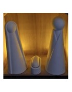 Nativité Bois et Porcelaine, Décoration de Noël Räder Design