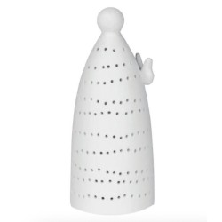 Photophore Ange Design à Leds en Porcelaine, Décoration de Noël Räder Design 90766