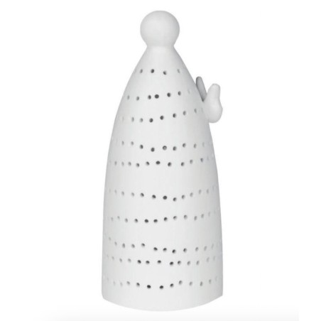 Photophore Ange Design à Leds en Porcelaine, Décoration de Noël Räder Design 90766