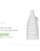 Photophore Ange Design à Leds en Porcelaine, Décoration de Noël Räder Design 90766