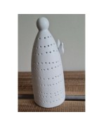 Photophore Ange Design à Leds en Porcelaine, Décoration de Noël Räder Design 90766