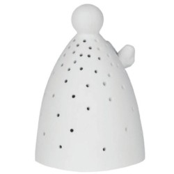 Photophore Ange Design à Leds en Porcelaine, Décoration de Noël Räder Design 90765