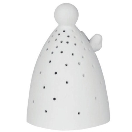 Photophore Ange Design à Leds en Porcelaine, Décoration de Noël Räder Design 90765