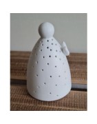 Photophore Ange Design à Leds en Porcelaine, Décoration de Noël Räder Design 90765