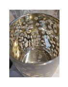 Ensemble de Deux Photophores en Verre, Poussières d'Etoile et Pois Räder Design