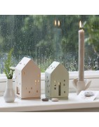 Maison Photophore Moderne Colorée Räder Design 5 Modèles et Couleurs Différentes