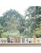 Maison Photophore Moderne Colorée Räder Design 5 Modèles et Couleurs Différentes