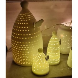 Photophore Ange Design en Porcelaine, Décoration de Noël Räder Design 90762