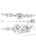 Parure Tatouage Ephémère, La Vie est Belle, SIOOU