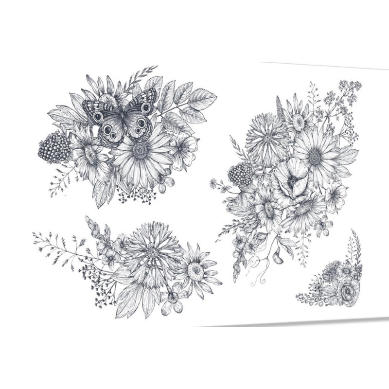 Parure Tatouage Ephémère, Le Temps des Fleurs, SIOOU