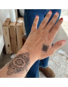 Parure Tatouage Ephémère, Le Temps des Mandalas, SIOOU