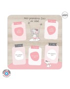 promotion décoration en bois pêle mêle pour la chambre de bébé