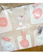 promotion décoration en bois pêle mêle pour la chambre de bébé