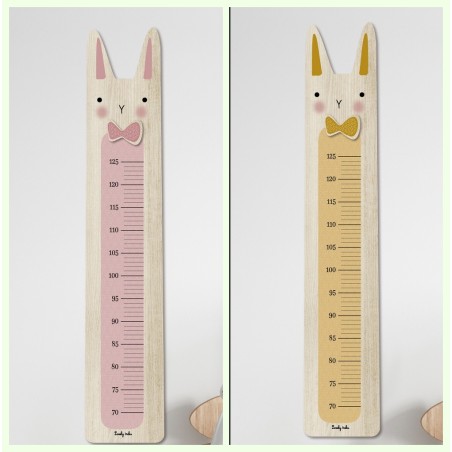 Toise Mr Lapin Lovely Tribu, Ocre, ou Rose promotion