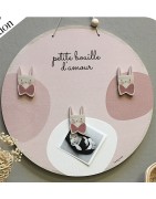 Porte-Photos Mr Lapin Rose Petite Bouille Lovely Tribu promotion