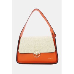 Sac Tom et Eva Orange et Crème, et Effet Dentelle