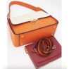 Sac Tom et Eva Orange et Crème, et Effet Dentelle