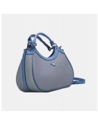 Sac à Main Tom et Eva Bleu Ciel Et Tissus