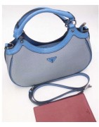 Sac à Main Tom et Eva Bleu Ciel Et Tissus