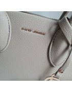 Sac à Main Forme Trapèze David Jones, Taupe