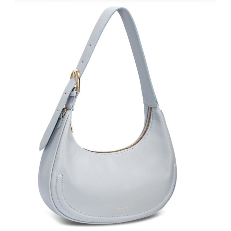 Sac à Main Forme Croissant David Jones Bleu Ciel