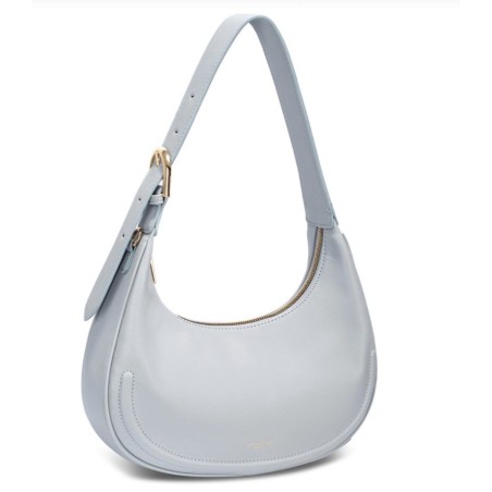 Sac à Main Forme Croissant David Jones Bleu Ciel