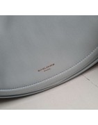 Sac à Main Forme Croissant David Jones Bleu Ciel