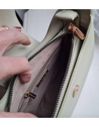 Petit Sac à Main David Jones Vert Pâle ou Noir