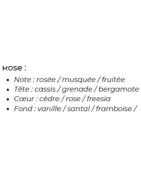 Parfum Elixir pour Bougie POUDREE PARIS, bougie en perles de cire