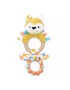 Anneau de Dentition Silicone Les Déglingos Mélimélos la Biche, Cyranos le Renard, Astros le Hibou et Kiprokos le Zèbre