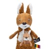 Alezou la Peluche Kangourou Maman Bébé, les Déglingos